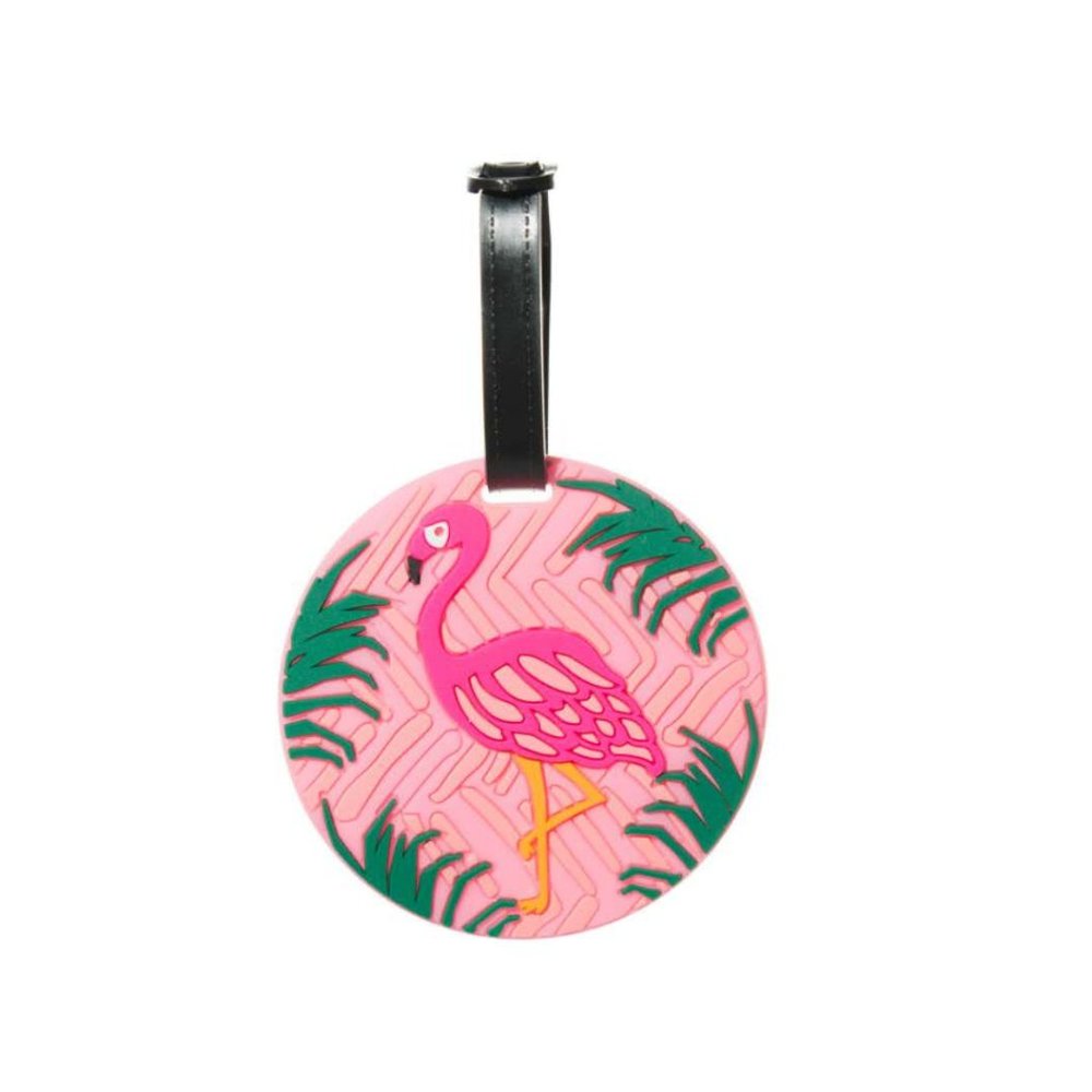 Flamingo Luggage Tag